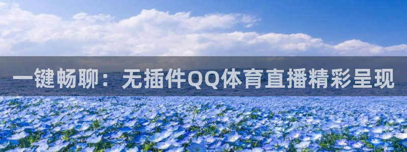 919看球直播app：一键畅聊：无插件QQ体育直播精彩呈现